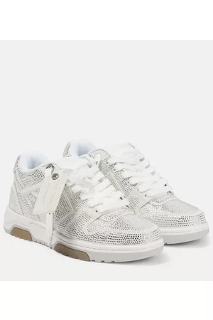OFF-WHITE Naiset Tennarit - Out Of Office embellished leather sneakers