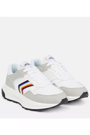 Missoni Naiset Tennarit - Suede-trimmed sneakers