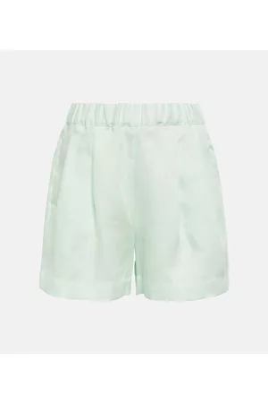 ASCENO Naiset Shortsit - Zurich linen twill shorts