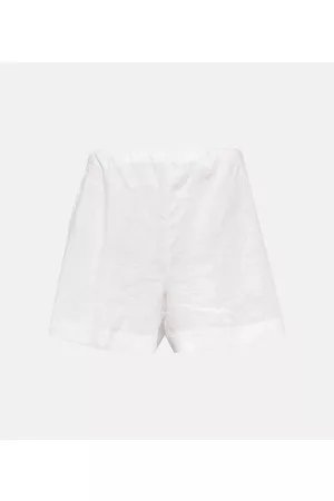 Ralph Lauren Naiset Shortsit - High-rise linen shorts