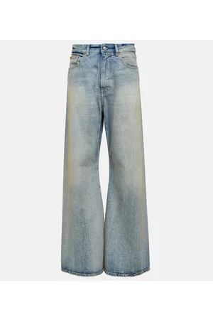 Maison Margiela Naiset Leveälahkeiset Farkut - High-rise wide-leg jeans