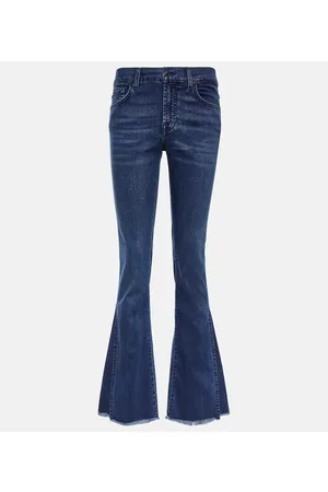 7 for all Mankind Naiset Leveälahkeiset Farkut - Bair mid-rise bootcut jeans