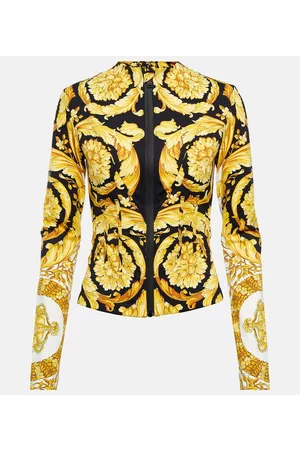 VERSACE Naiset Takit - Barocco jersey track jacket