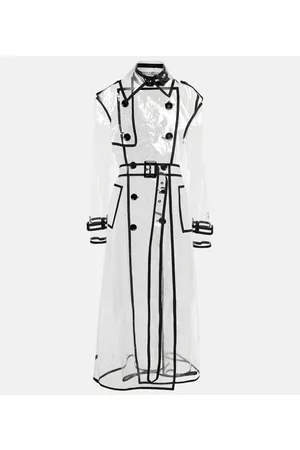 Dolce & Gabbana Naiset Trenssit - X Kim sheer PVC trench coat