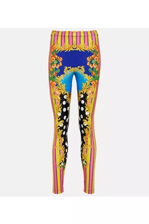VERSACE Naiset Leggingsit - Medusa Palm Springs leggings