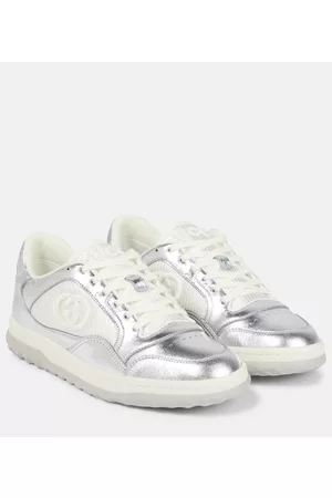 Gucci Naiset Tennarit - Mac80 metallic leather sneakers