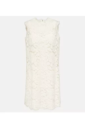 Dolce & Gabbana Naiset Printtimekot - Floral lace minidress