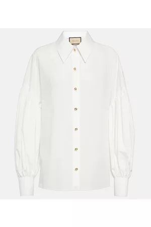 Gucci Naiset Pitkähihaiset - Cotton blouse