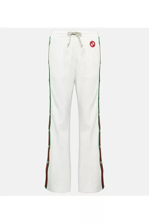 Gucci Naiset Housut - Interlocking G Web Stripe pants