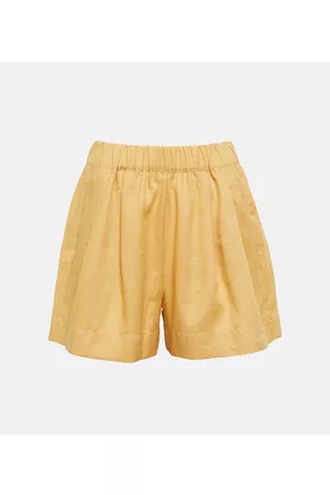 ASCENO Naiset Shortsit - Linen shorts