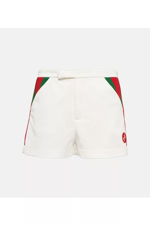 Gucci Naiset Shortsit - Interlocking G Web Stripe shorts