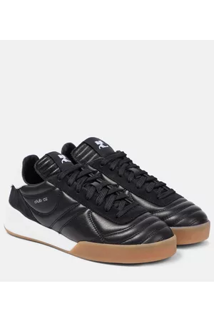 Courrèges Naiset Tennarit - Club 02 leather low-top sneakers