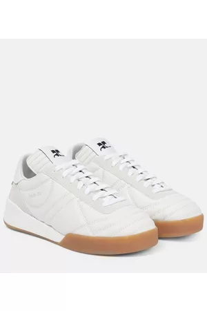 Courrèges Naiset Tennarit - Club 02 leather sneakers
