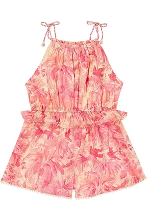 ZIMMERMANN Tytöt Haalarit - Ginger printed cotton playsuit