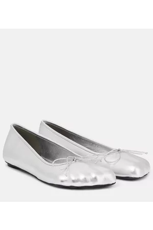 Balenciaga Naiset Balleriinat - Fetish leather ballet flats