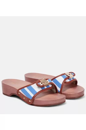 ERES Naiset Sandaalit - X Scholl Pescura leather-trimmed sandals