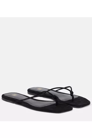 Totême Naiset Sandaalit - The Knot suede thong sandals
