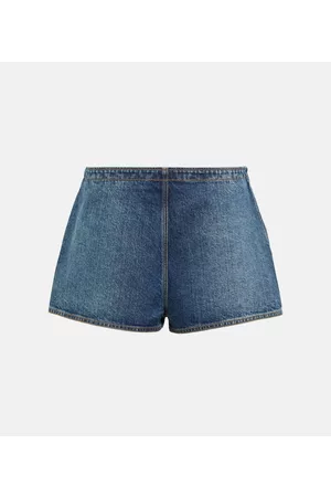 Alaïa Naiset Maksihameet - Denim midi skirt