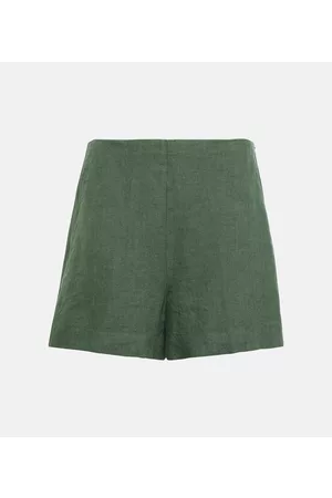 Ralph Lauren Naiset Shortsit - Linen straight-leg shorts