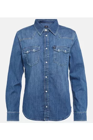 AG Jeans Naiset Farkkupaidat - Western denim shirt