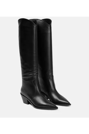 Gianvito Rossi Naiset Ylipolvensaappaat - Knee-high leather boots