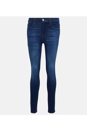Frame Naiset Korkeavyötäröiset Farkut - Le High skinny jeans