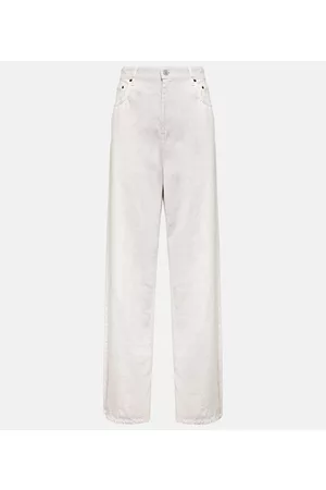 Balenciaga Naiset Leveälahkeiset Farkut - Mid-rise wide-leg jeans