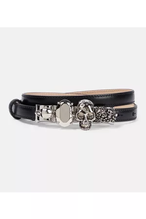Alexander McQueen Naiset Vyöt - The Kunckle embellished leather belt