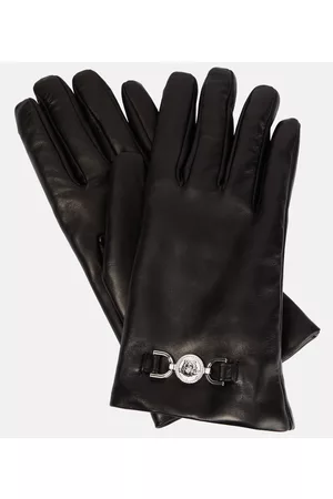 VERSACE Naiset Käsineet - Medusa leather gloves