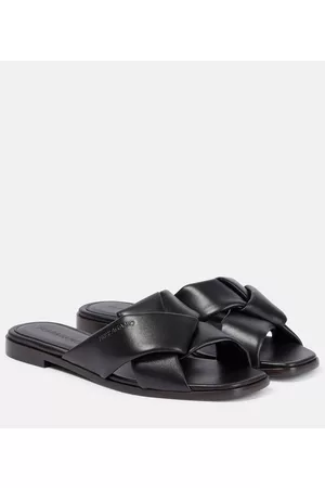 Salvatore Ferragamo Naiset Sandaalit - Alrai knot leather sandals