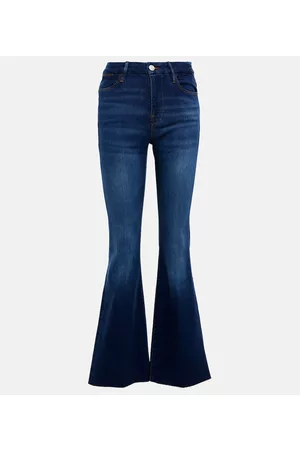 Frame Naiset Leveälahkeiset Farkut - Wide-leg flare jeans