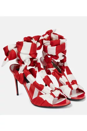 Dolce & Gabbana Naiset Sandaletit - Portofino 105 striped sandals