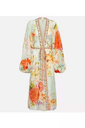 Camilla Naiset Tunikamekot - Embellished silk kimono