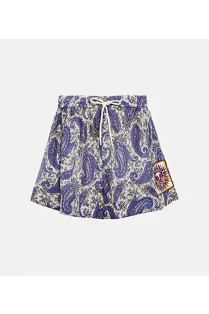 ZIMMERMANN Naiset Shortsit - Devi paisley-print silk shorts