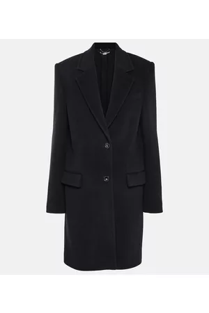 Stella McCartney Naiset Villakangastakit - Double-breasted wool coat