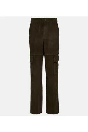Stouls Naiset Reisitaskuhousut - Axel suede cargo pants