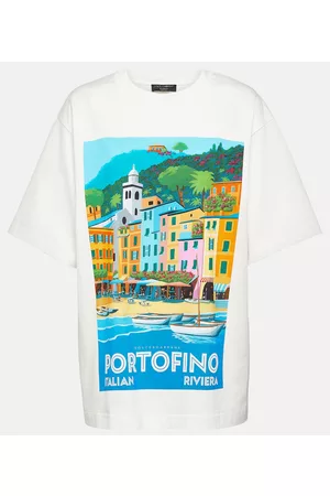 Dolce & Gabbana Naiset Topit - Portofino cotton top