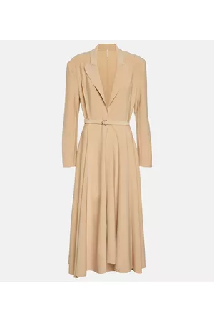 Norma Kamali Naiset Midimekot - Belted midi dress