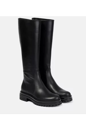 Gianvito Rossi Naiset Ylipolvensaappaat - Knee-high leather boots