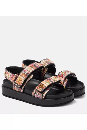 Tory Burch Naiset Sandaalit - Kira tweed sandals