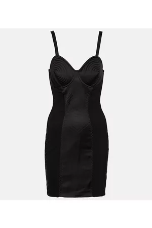 Jean Paul Gaultier Naiset Minimekot - Conical corset minidress
