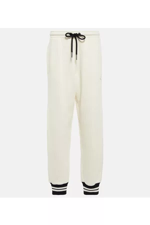 Moncler Naiset Collegehousut - Cotton-blend sweatpants