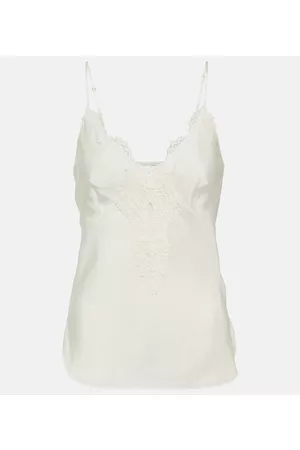 Dorothee Schumacher Naiset Hihattomat - Heritage Ease silk camisole
