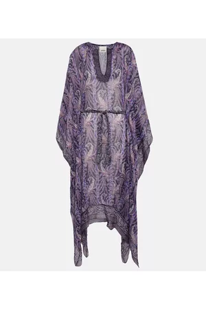 Isabel Marant Naiset Printtimekot - Floral cotton and silk maxi dress