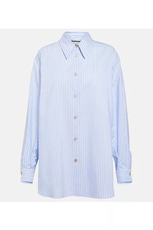 Gucci Naiset Pitkähihaiset - Printed cotton poplin shirt