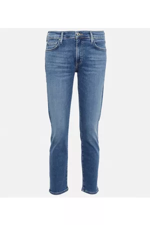 Citizens of Humanity Naiset Slim Fit Farkut - Ella mid-rise cropped slim jeans