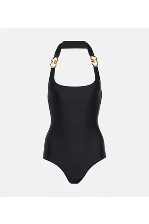Gucci Naiset Uimapuvut - Embellished halterneck swimsuit