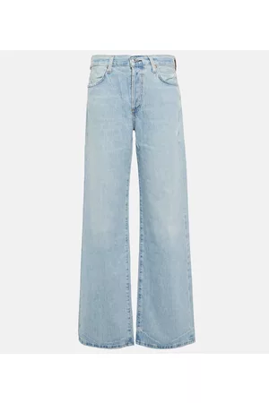 Citizens of Humanity Naiset Leveälahkeiset Farkut - Annina high-rise wide-leg jeans