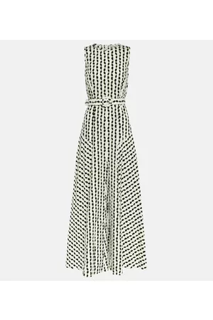 Diane von Furstenberg Naiset Printtimekot - Elliot printed cotton-linen maxi dress