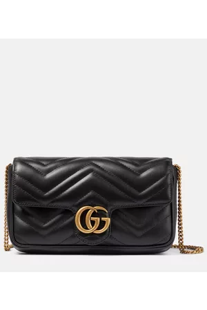 Gucci Naiset Lompakot - GG Marmont leather wallet on chain